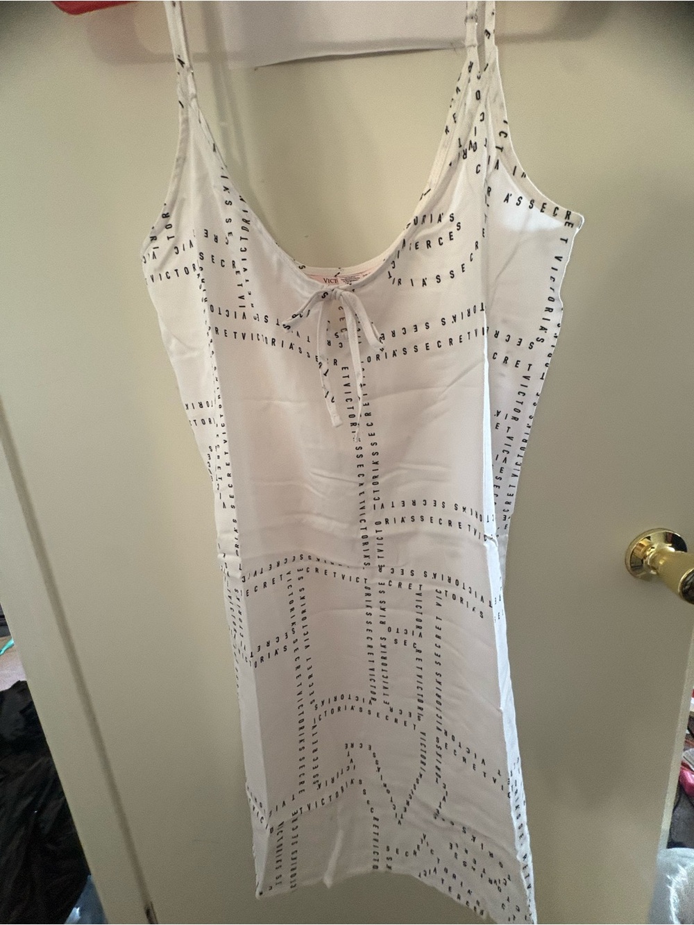 VICTORIA'S SECRET
Modal-Cotton Keyhole Slip Dress